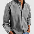 Men's Denim Shirt Classic Fit Long Sleeves