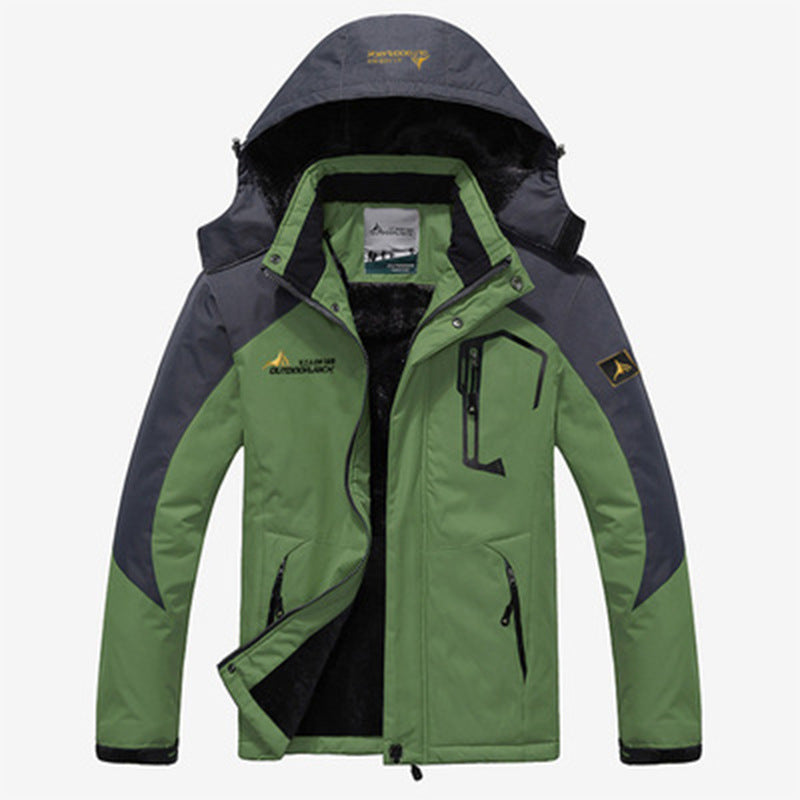 Andrew | Casual Fleece-Lined Hooded Jacket - Valereo