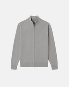 Andrew | Modern Full-Zip Knit Cardigan - Valereo