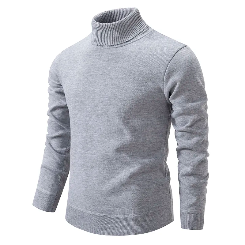 Anthony | Classic Turtleneck Knit Sweater - Valereo