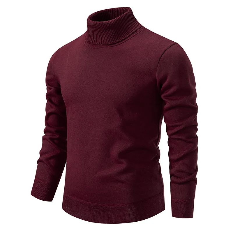 Anthony | Classic Turtleneck Knit Sweater - Valereo