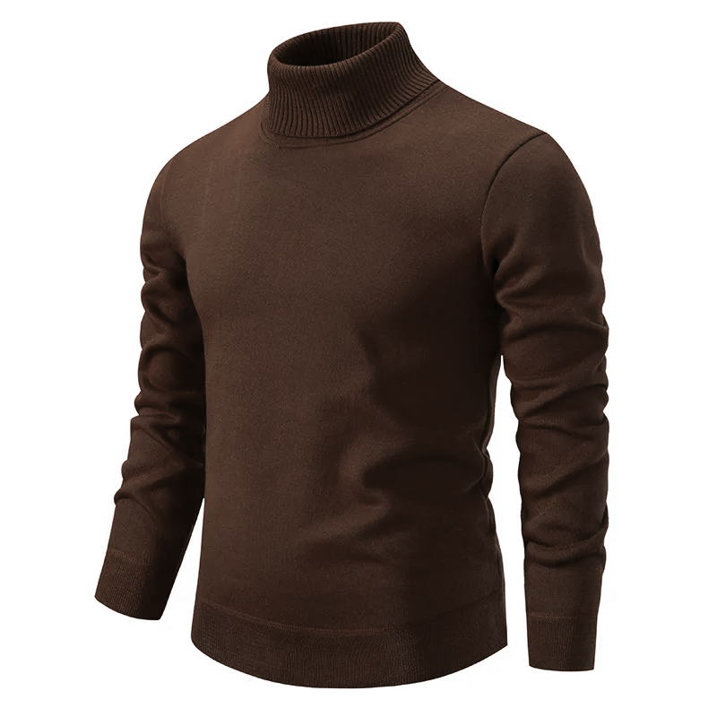 Anthony | Classic Turtleneck Knit Sweater - Valereo