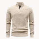 Anthony | Modern Quarter-Zip Knit Sweater - Valereo