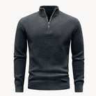Anthony | Modern Quarter-Zip Knit Sweater - Valereo