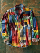 Anthony | Stylish Patchwork Cotton Shirt - Valereo