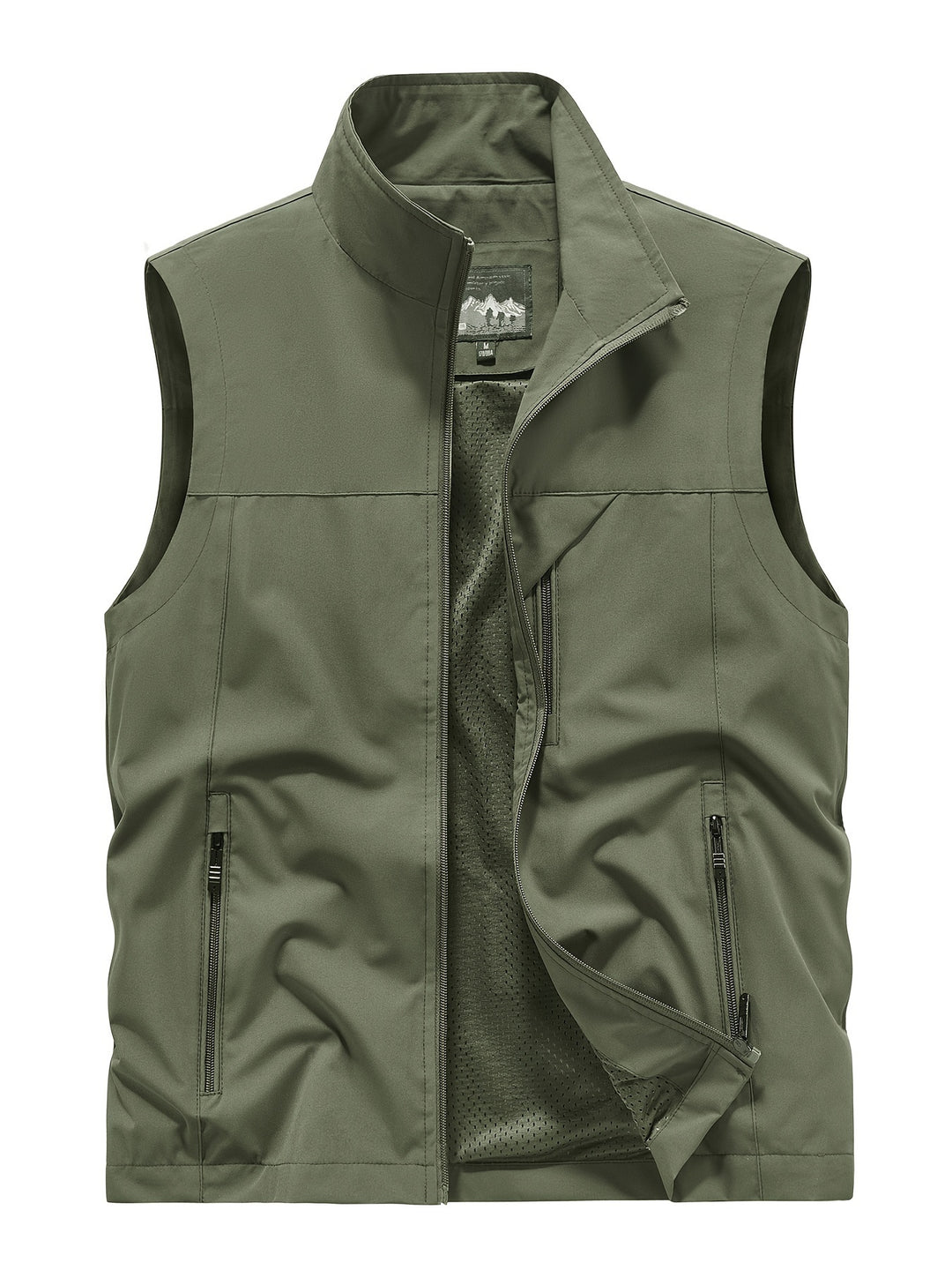 Austin | Casual Zip-Pocket Utility Vest - Valereo