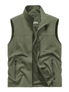 Austin | Casual Zip-Pocket Utility Vest - Valereo