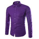 Austin | Elegant Slim-Fit Button-Up Shirt - Valereo