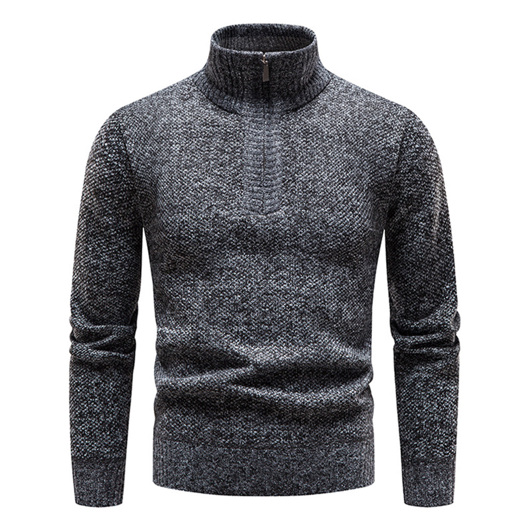 Austin | Modern Quarter-Zip Knit Sweater - Valereo