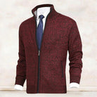 Austin | Stylish Full-Zip Knit Cardigan - Valereo