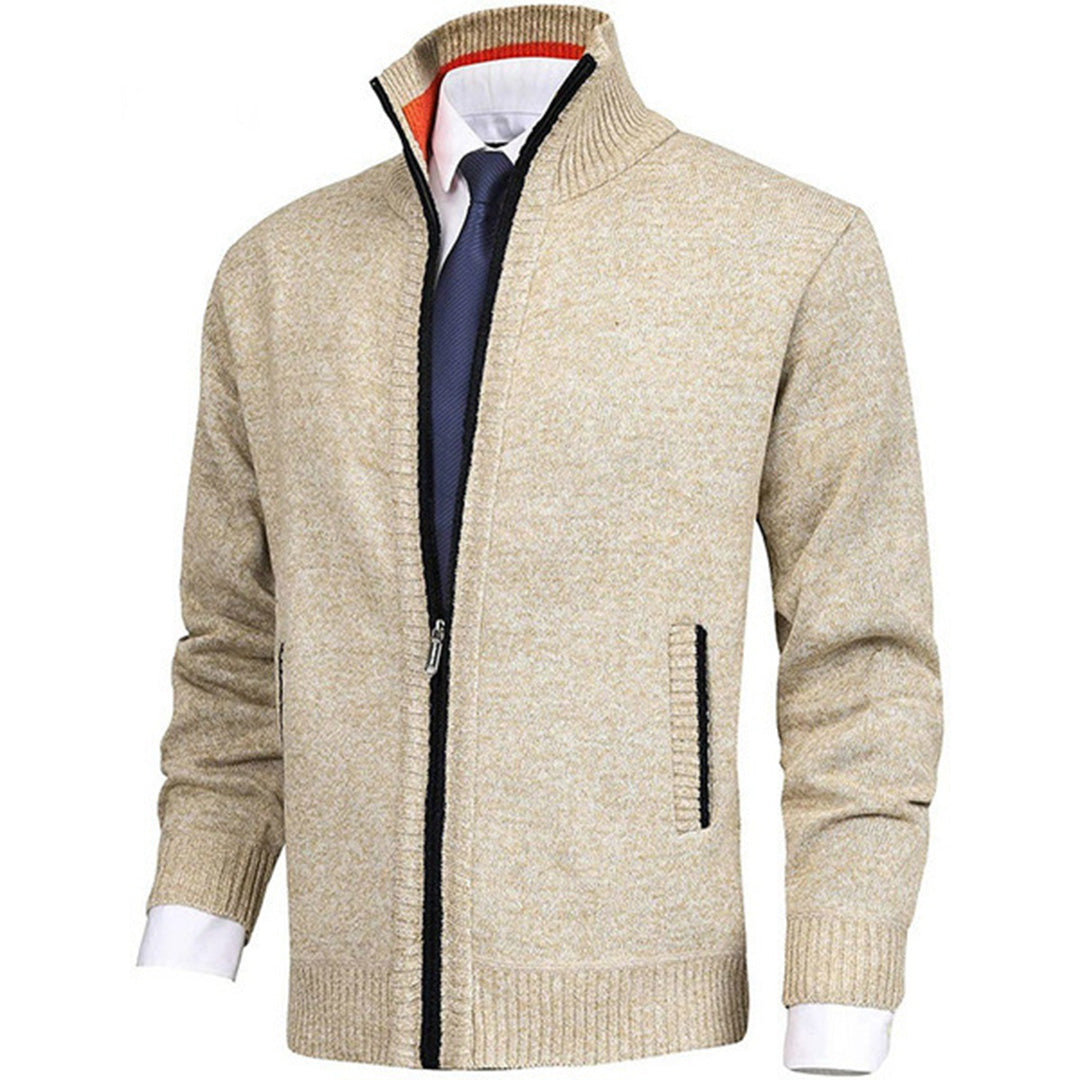 Austin | Stylish Full-Zip Knit Cardigan - Valereo