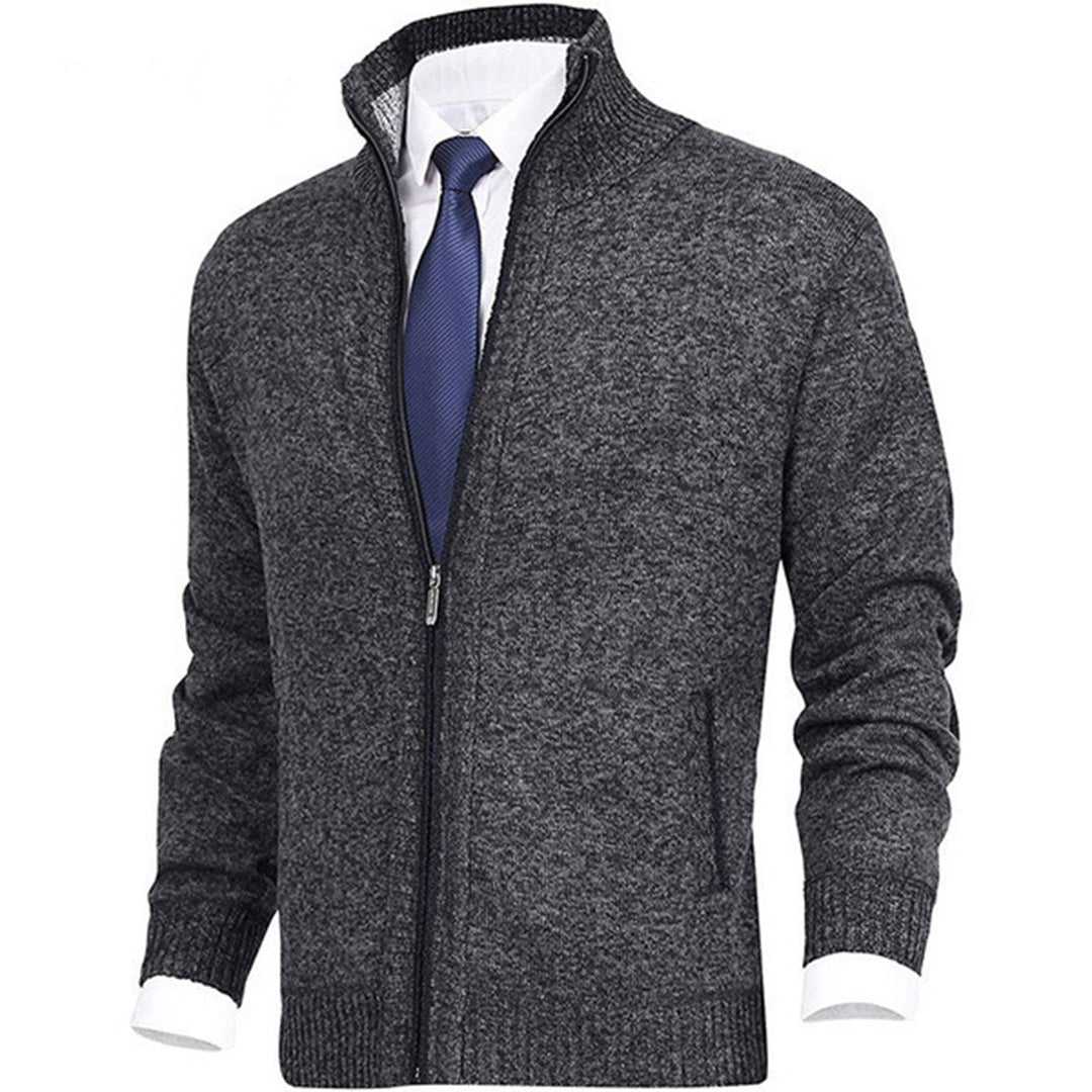 Austin | Stylish Full-Zip Knit Cardigan - Valereo