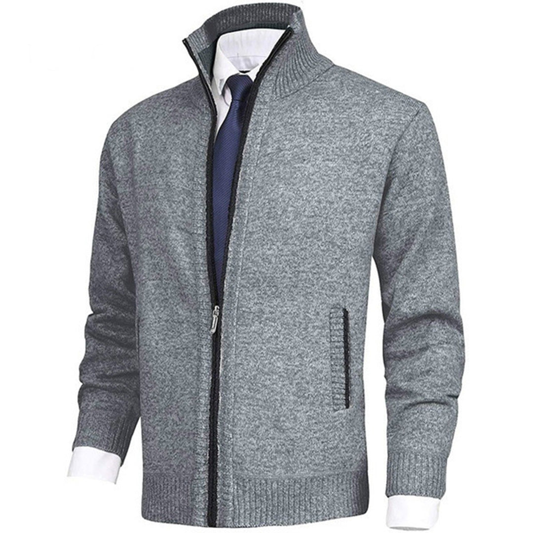 Austin | Stylish Full-Zip Knit Cardigan - Valereo