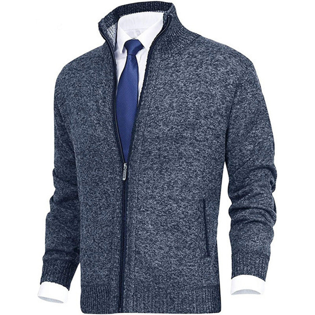 Austin | Stylish Full-Zip Knit Cardigan - Valereo
