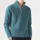 Austin | Stylish Quarter-Zip Knit Sweater - Valereo