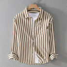 Austin | Stylish Striped Cotton Shirt - Valereo