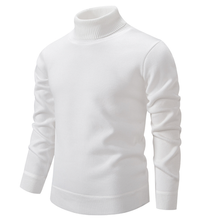 Austin | Timeless Turtleneck Knit Sweater - Valereo