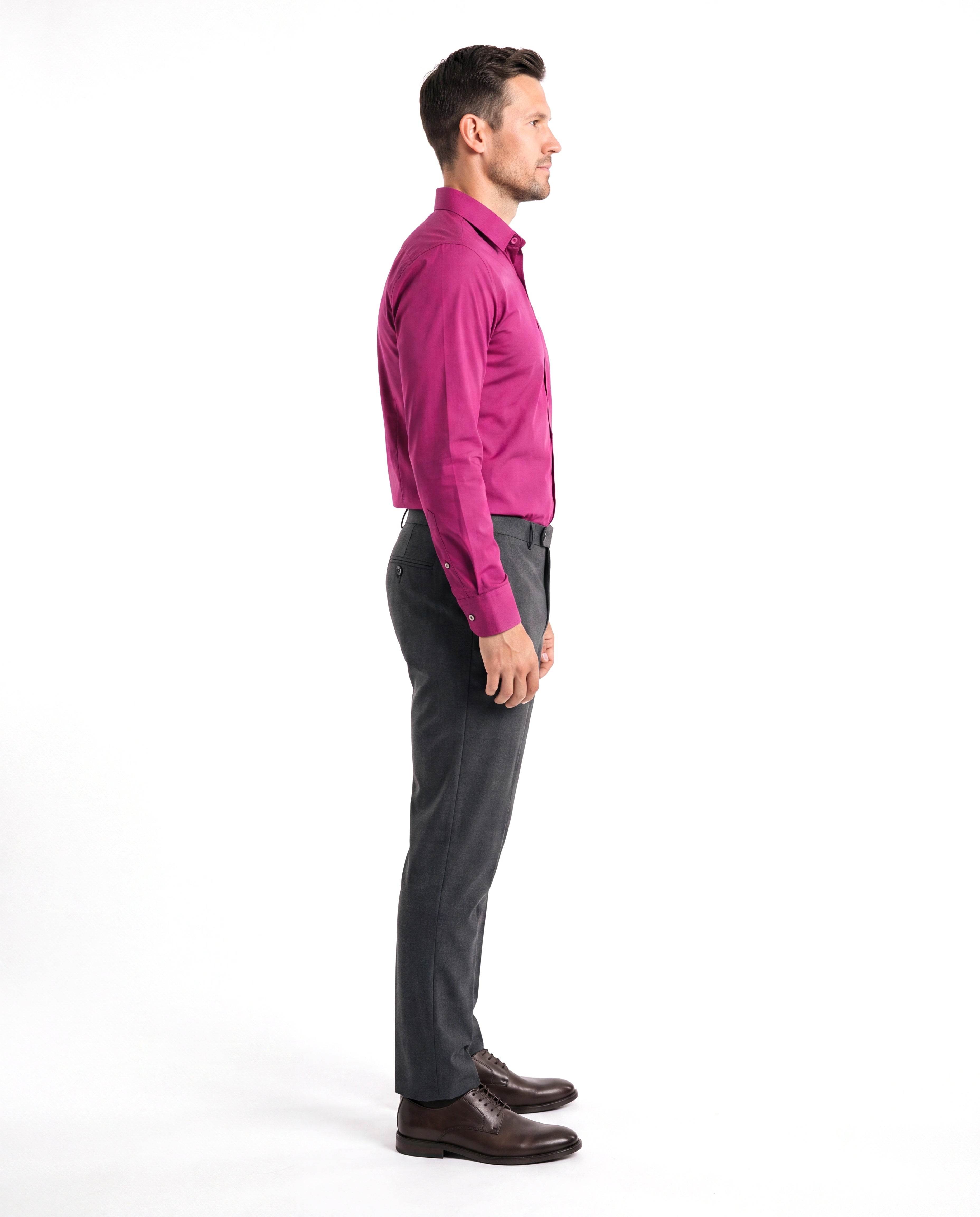 Men's Wrinkle-Free Shirt with Comfort Fit