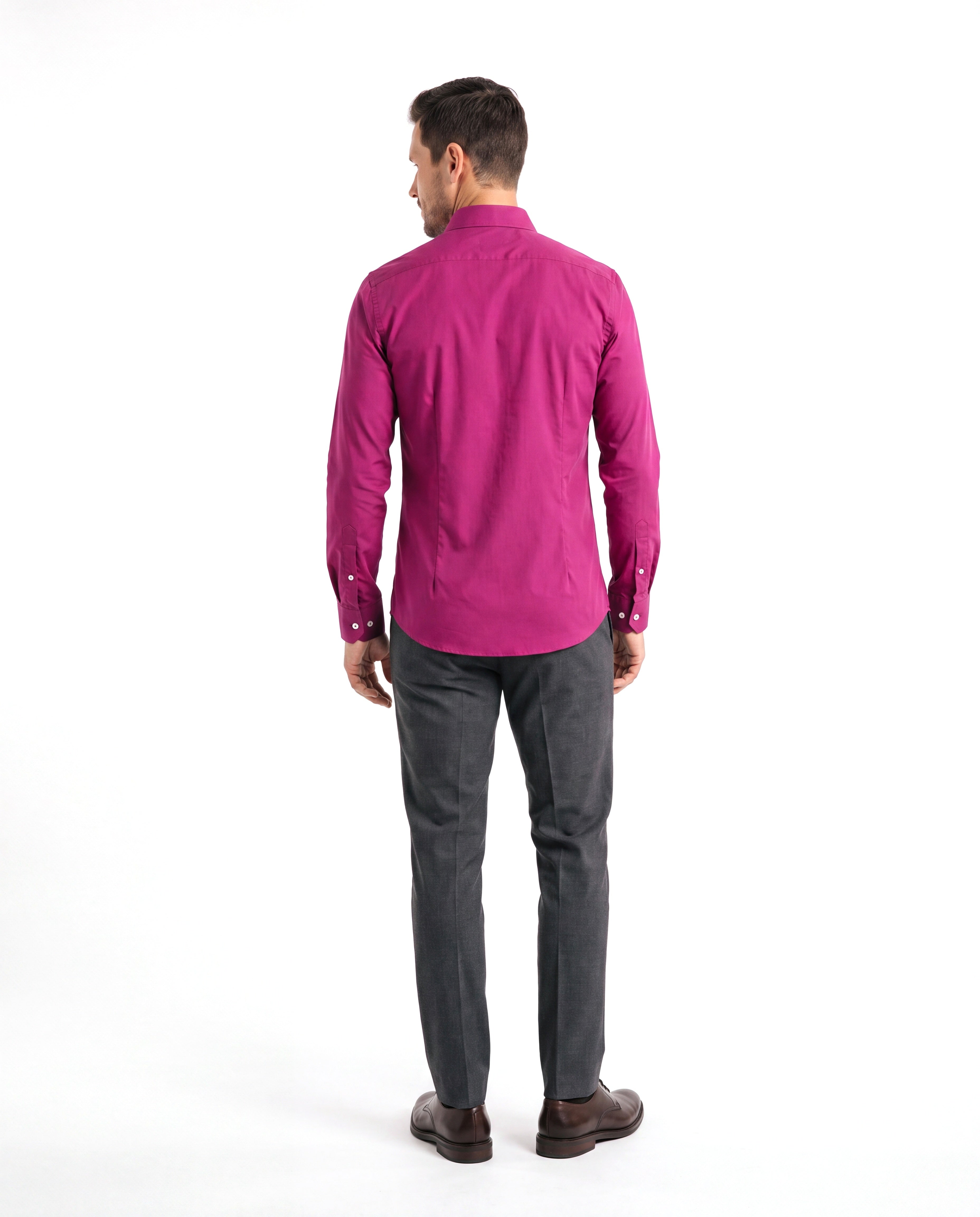 Men's Wrinkle-Free Shirt with Comfort Fit