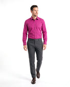 Men's Wrinkle-Free Shirt with Comfort Fit