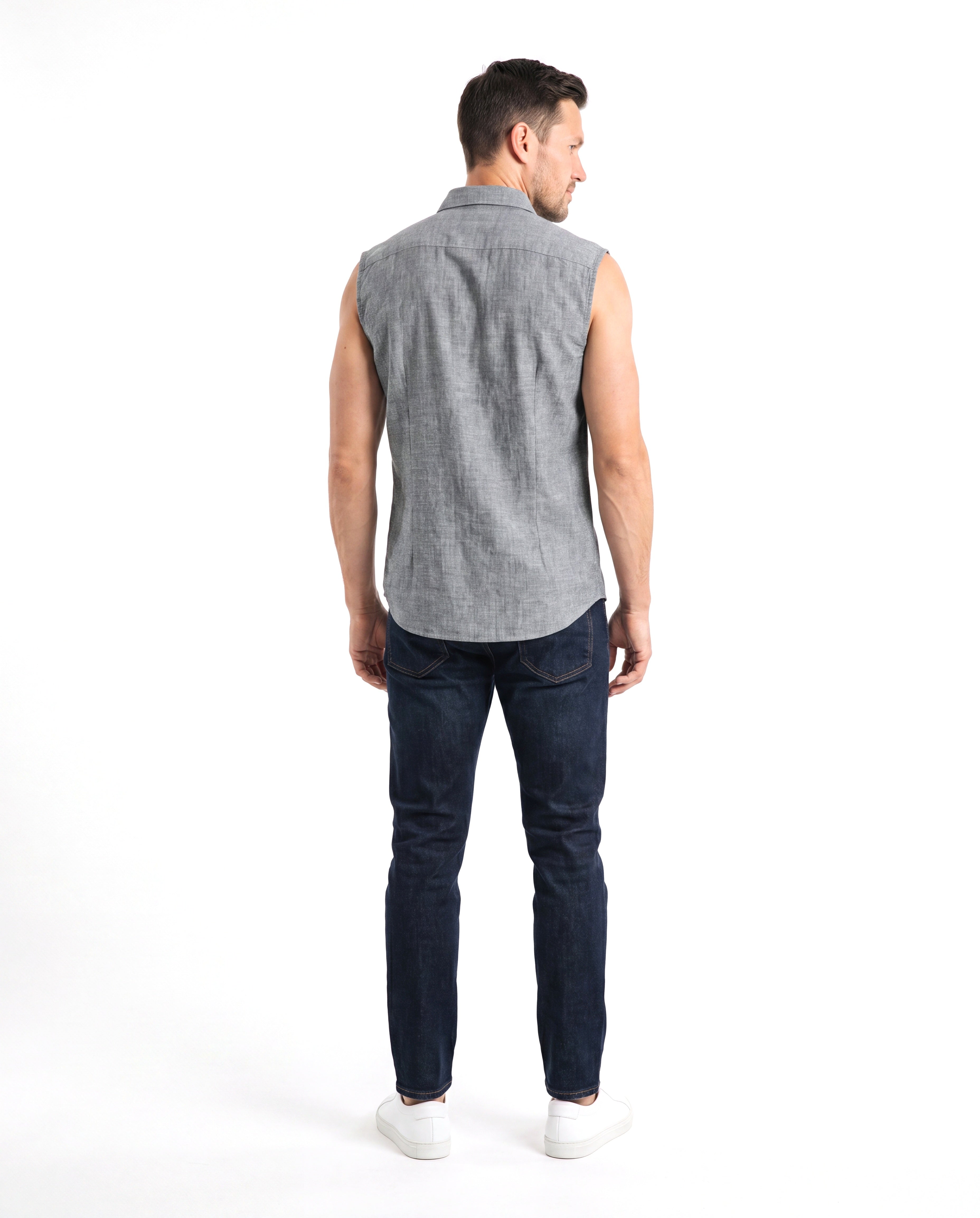 Men's Lightweight Shirt with Short Lapel