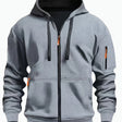 Walter | Modern Heathered Zip Hoodie