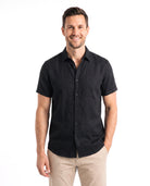 Men's Linen Shirt with Cooling Breathable Fabric