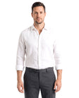 Men's Twill Shirt with Reinforced Collar