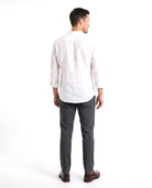 Men's Twill Shirt with Reinforced Collar