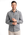 Men's Denim Shirt with Chest Pockets