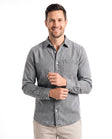 Men's Denim Shirt with Chest Pockets