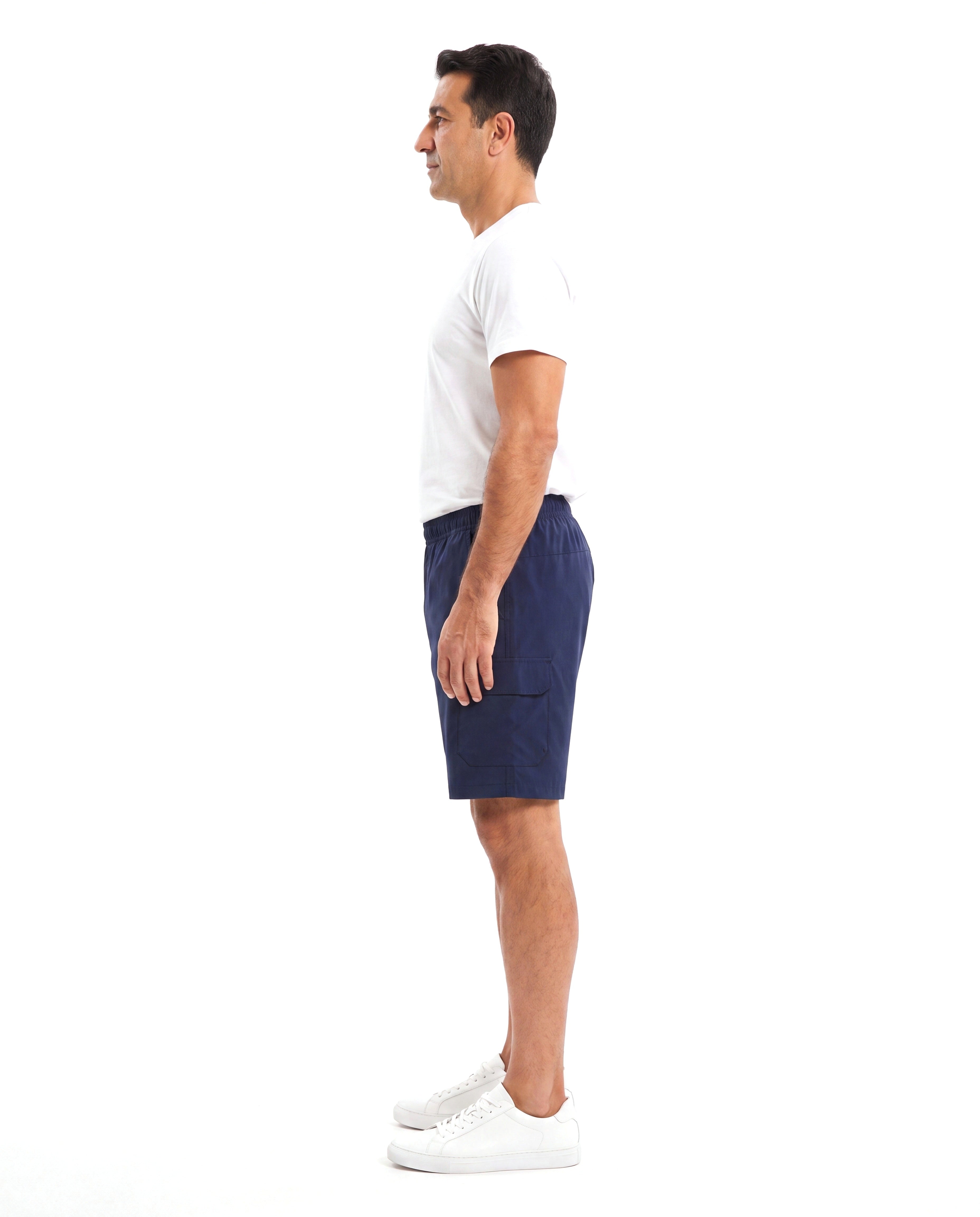 Men's Quick-Dry Cargo Shorts with Pocket Details