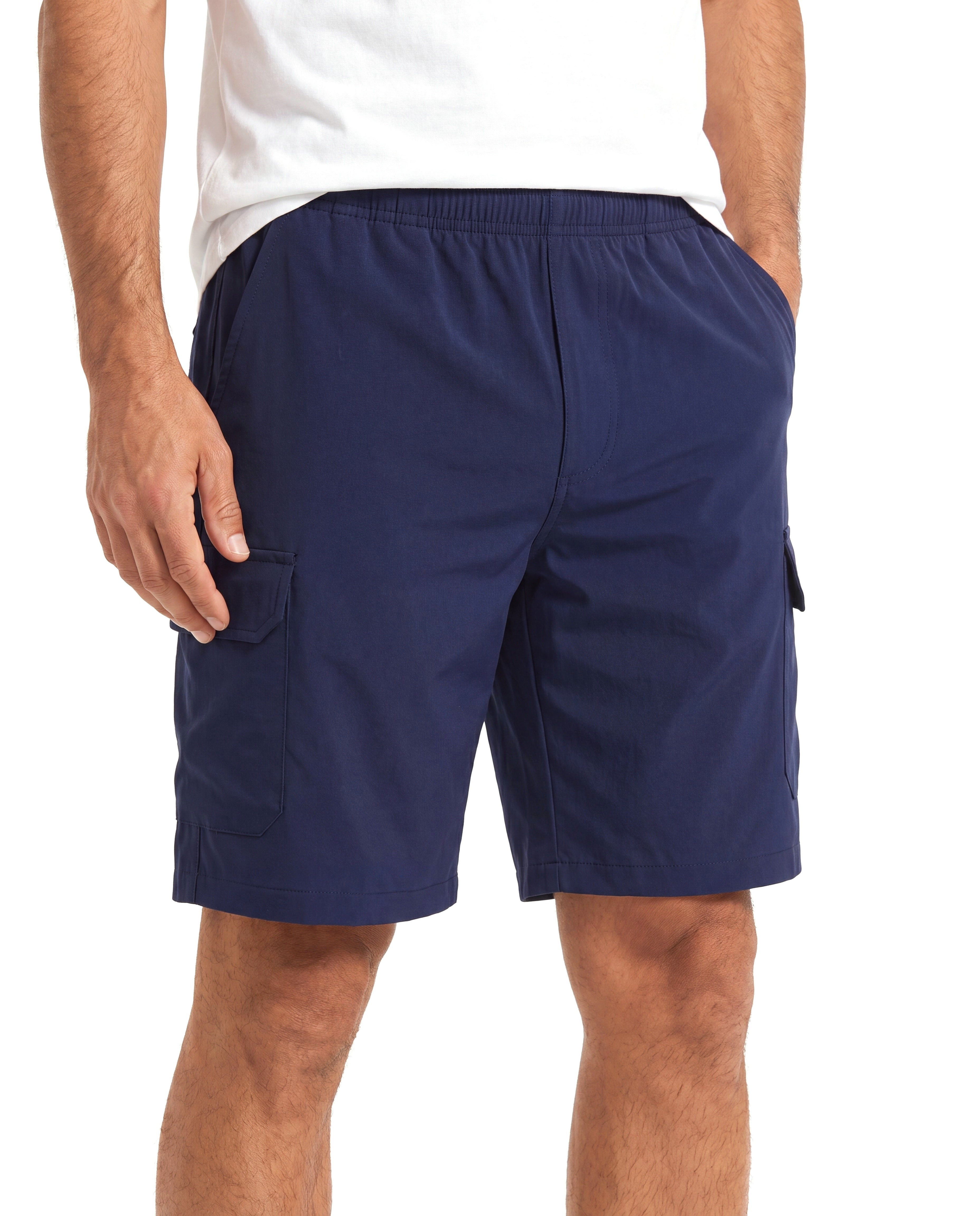 Men's Quick-Dry Cargo Shorts with Pocket Details