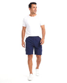 Men's Quick-Dry Cargo Shorts with Pocket Details