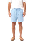Men's Linen Shorts with Drawstring Waist