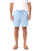 Men's Linen Shorts with Drawstring Waist