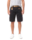 Men's Cotton Cargo Shorts with Multiple Pockets