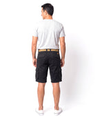 Men's Cotton Cargo Shorts with Multiple Pockets