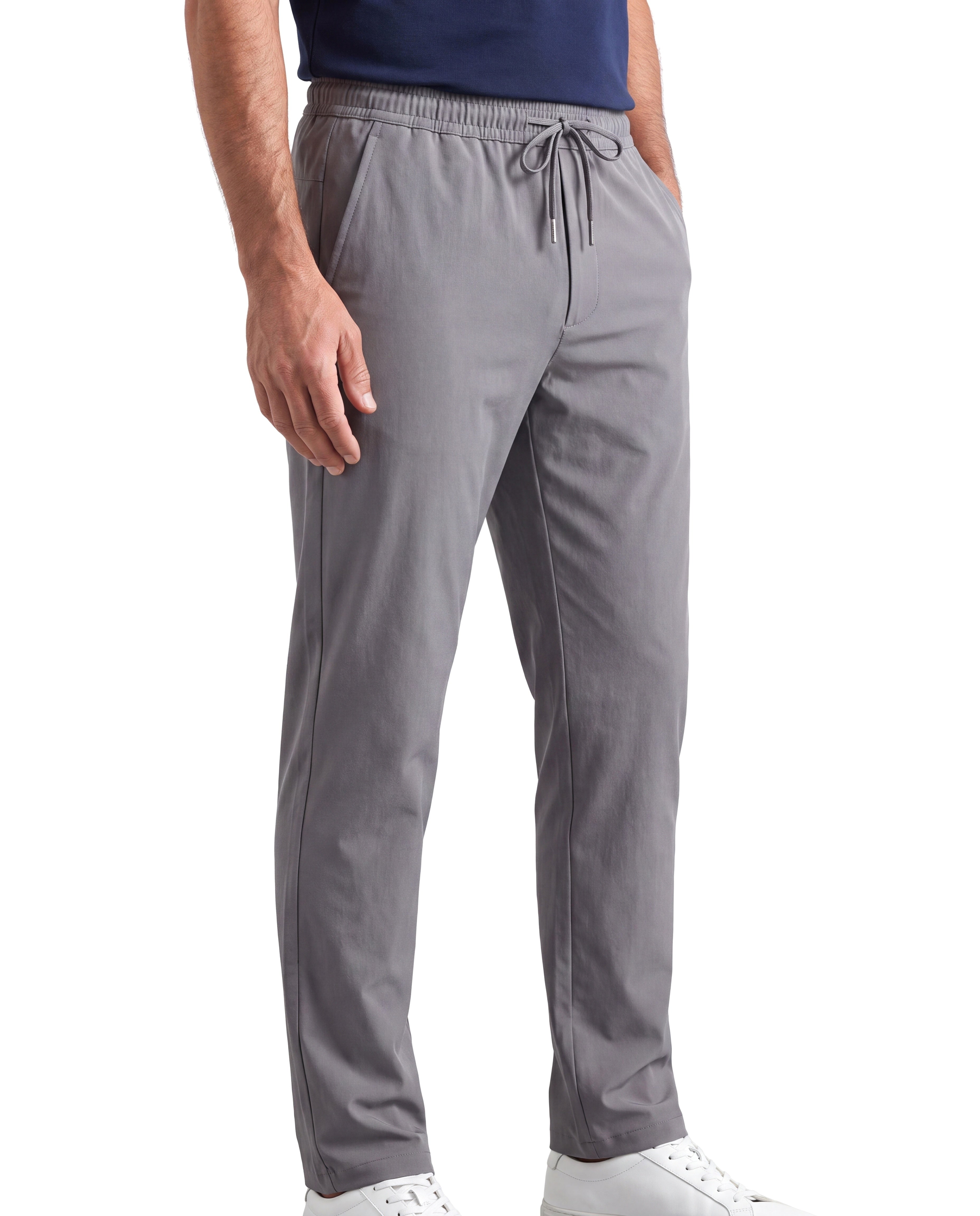 Men's Stretch Quick-Dry Pants with Elastic Waistband