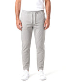 Men's Cotton Chinos with Elastic Waist