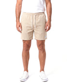 Men's Cotton Shorts with Elastic Waistband