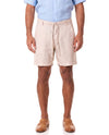 Men's Linen Shorts with Elastic Waist