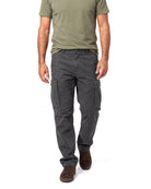 Men's Cotton Cargo Pants with Pocket Details