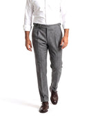 Men's Tweed Casual Pants with Comfortable Fit
