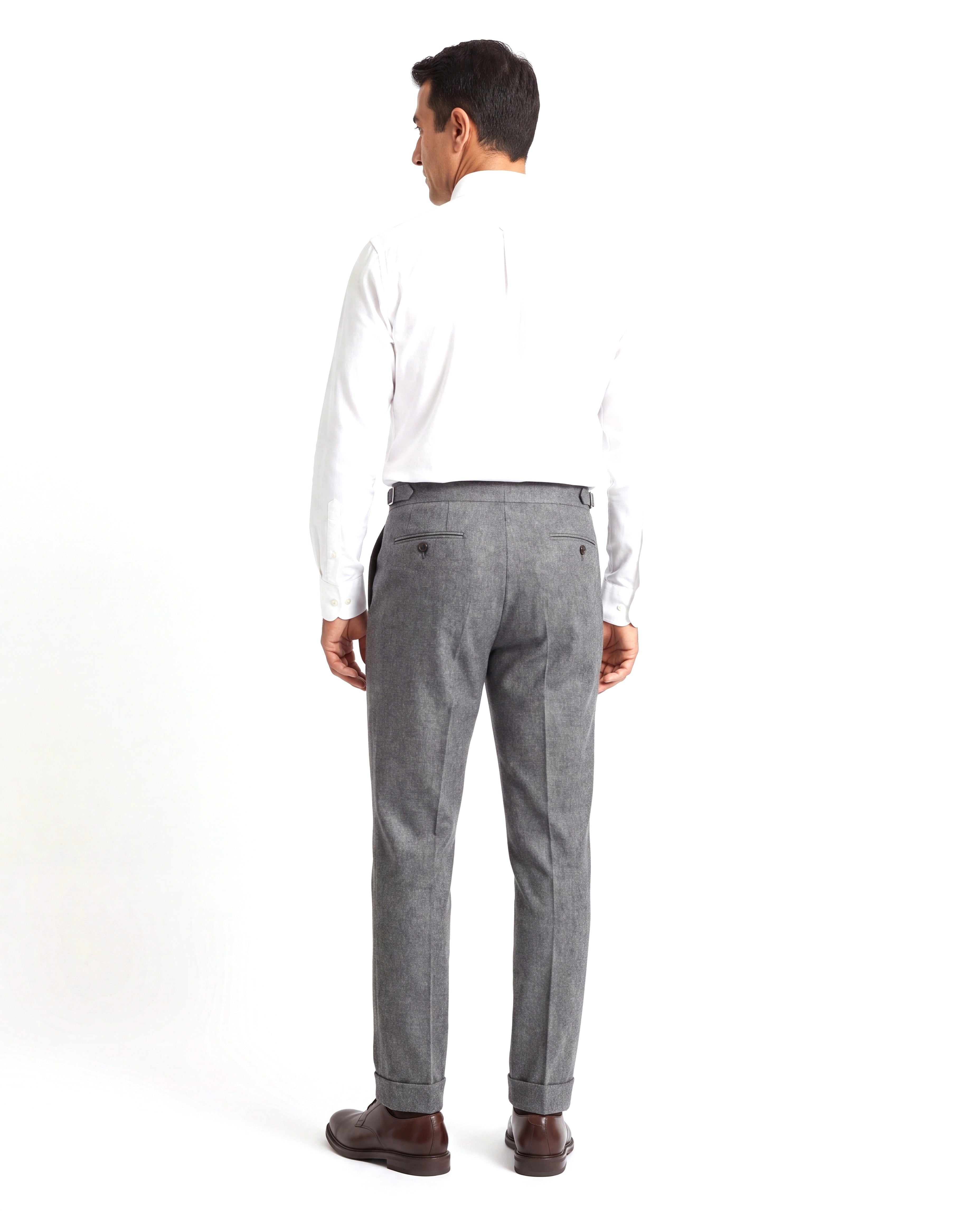 Men's Tweed Casual Pants with Comfortable Fit