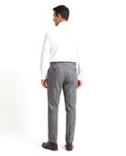 Men's Tweed Casual Pants with Comfortable Fit
