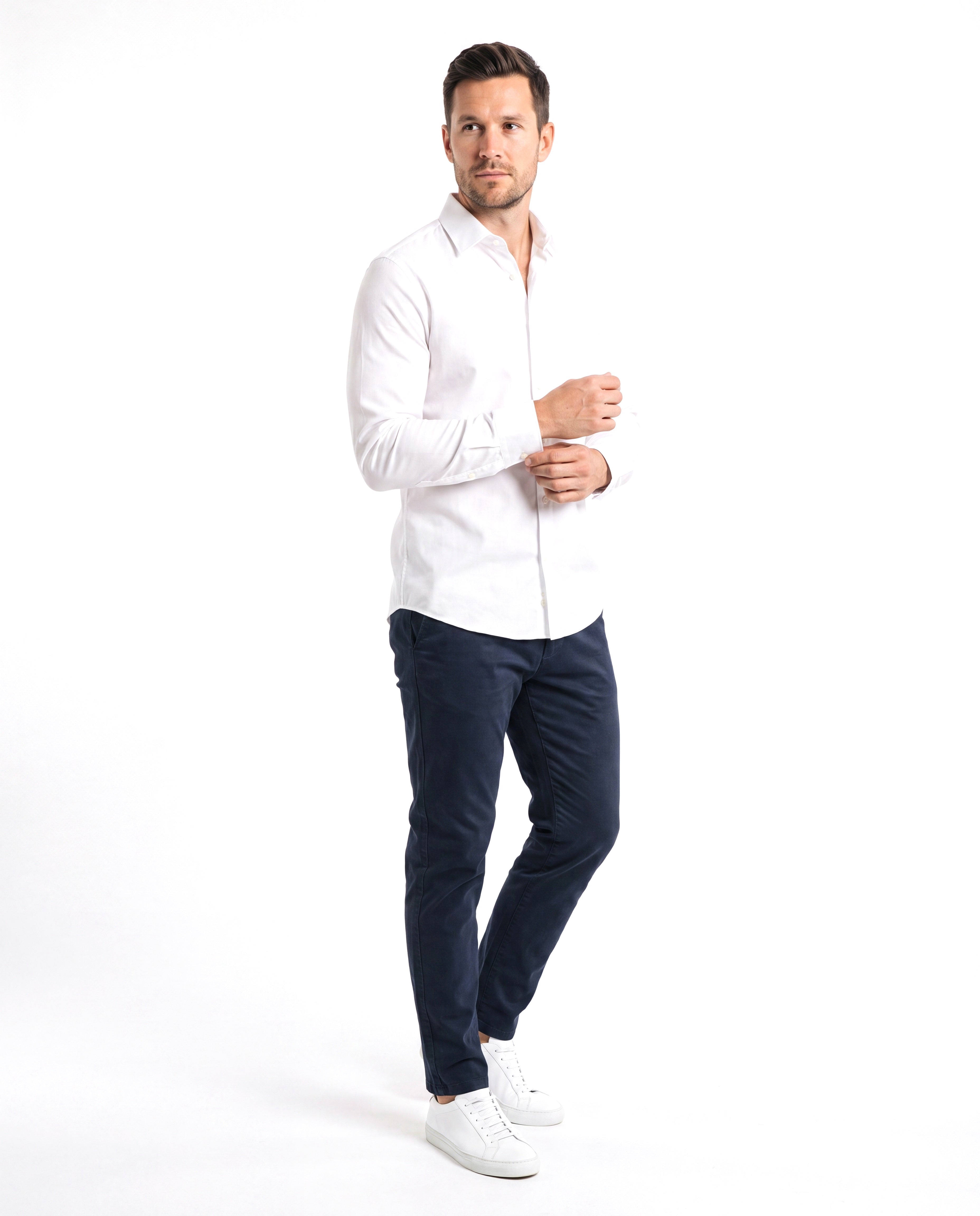 Men's Breathable Shirt with Long Sleeves