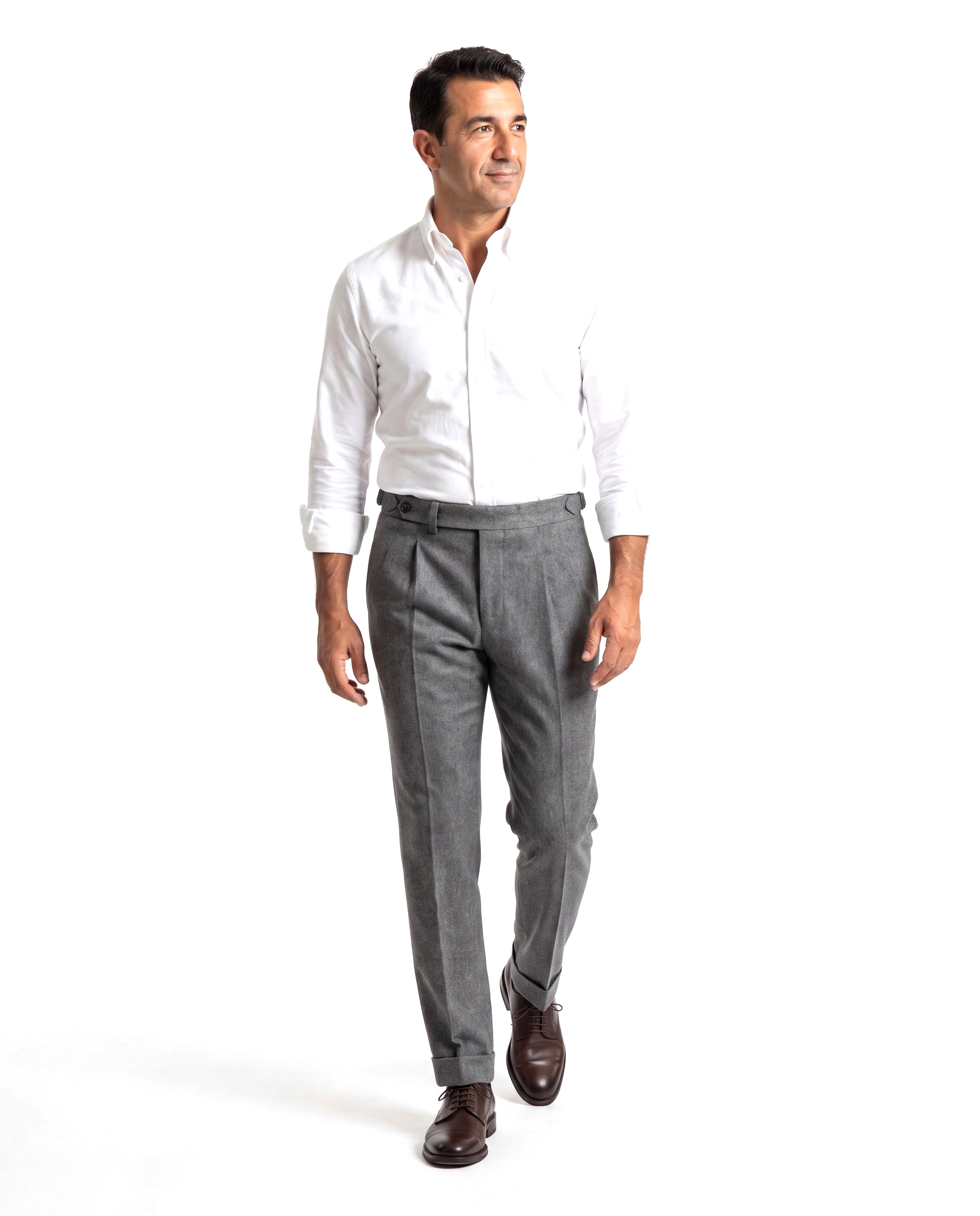 Men's Tweed Casual Pants with Comfortable Fit