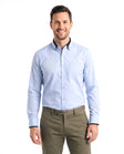 Men's Stretch Shirt with Classic Collar
