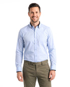 Men's Stretch Shirt with Classic Collar